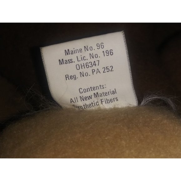 VTG Rodney Reindeer Sewn Stuffed Animal Reindeer Plush Hallmark #64141 10 Inch - Picture 7 of 12